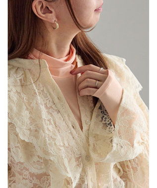 Te chichi 吸湿発熱タートルネックカットソー《2025winter catalog item》