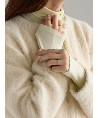 Te chichi 吸湿発熱タートルネックカットソー《2025winter catalog item》