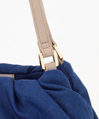 LA BAGAGERIE ナチュラルタックトート ネイビー