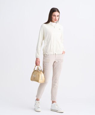 23区GOLF 【WOMEN】メリルハイテンションカーゴパンツ 360°ストレッチ ベージュ系