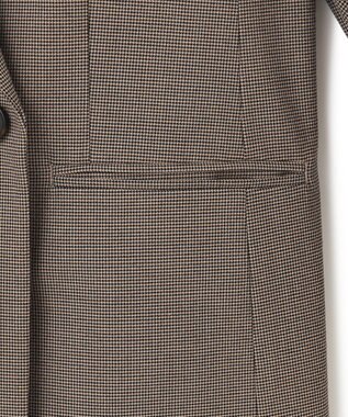 UNFILO L ダブルブレスト ジャケット ハウンドトゥース