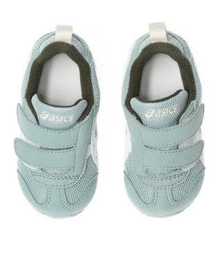 ASICS WALKING アイダホ BABY N グレーブルー×ホワイト