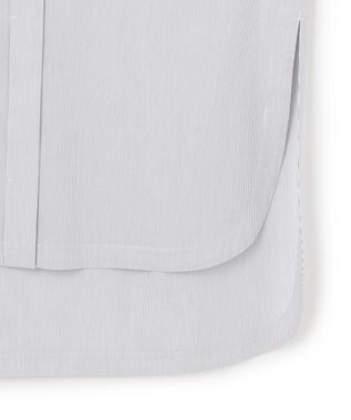 uncrave コットンクロスストライプ BIGシャツ ネイビーストライプ