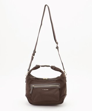 LA BAGAGERIE ループ2WAYショルダーバッグ　SSサイズ チョコ