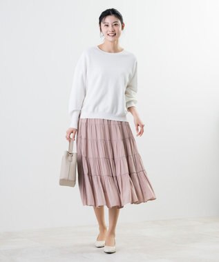 ONWARD Reuse Park 【23区】ニット春夏 ホワイト