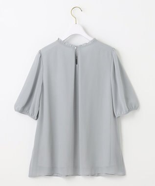 ANY SIS S 【洗える】エアリープリーツ ブラウス ミント