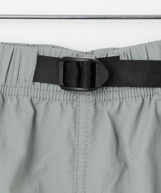 UNFILO GRAMICCI パッカブル ショートパンツ ライムストーン グレー