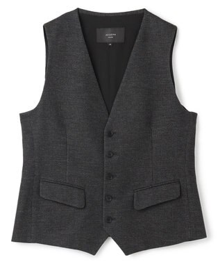 JOSEPH HOMME 新素材【ストレッチ/セットアップ対応】クリアドビージャージー ジレ グレー系