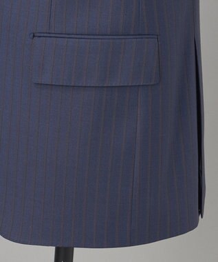 GOTAIRIKU 【DORMEUIL】AMADEUS365 スーツ（ネイビーストライプ） ネイビー系1