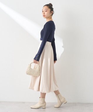 earth music&ecology バルーンスカート Ivory