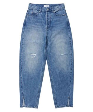 woadblue 【157】slit tapered デニムパンツ VINTAGE BLUE