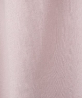 earth music&ecology 【接触冷感/洗濯機可】パイピングフレアスリーブカットソー Pink Beige