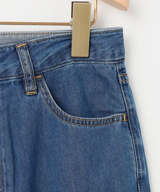 組曲 スーパーライト デニムパンツ ネイビー系