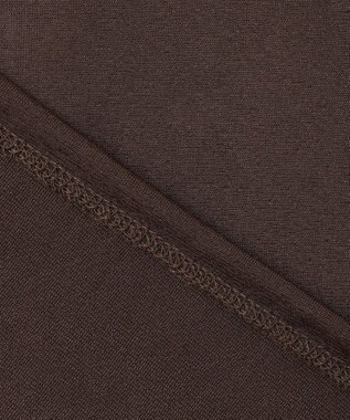 uncrave トリコットシフォン ハーフスリーブカットソー ブラウン