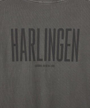 AMERICAN HOLIC バックロゴルーズＴシャツ Charcoal Gray