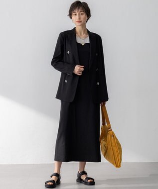 23区 【Oggi5月号掲載】ミスティサテン タンクトップ ベージュ系