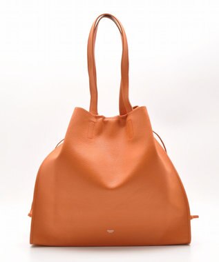 blancle シュリンクレザー スクイーズビッグトート ORANGE