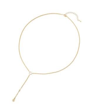 Green Parks ・ＨＡＬＦ　ＴＩＭＥ　Ｙ字ネックレス Silver