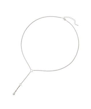 Green Parks ・ＨＡＬＦ　ＴＩＭＥ　Ｙ字ネックレス Silver