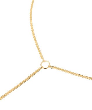 Green Parks ・ＨＡＬＦ　ＴＩＭＥ　Ｙ字ネックレス Silver