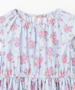 ANY KIDS 【WEB限定柄有】総柄 サマー ワンピース ストライプ花柄