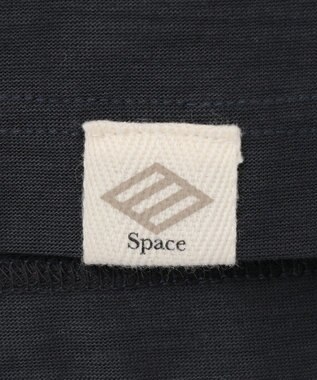 JOSEPH ABBOUD MOUNTAIN 【SPACE／UNISEX】オーガニックコットンスラブプレーティング天竺 ポロシャツ ネイビー系