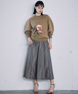 自由区 【カトリエムブーケ】Tricot iconique  ニットプルオーバー ベージュ