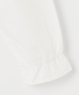 ANY KIDS ニットベストレイヤードチュニック 千鳥ジャガード×エクリュ