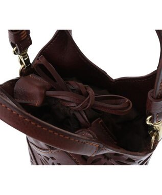 genten サステナブルカットワーク ポシェット ノウチャ