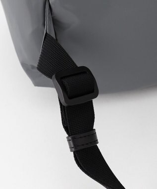 LA BAGAGERIE メタリックドロストポケット　リュックサック グレー