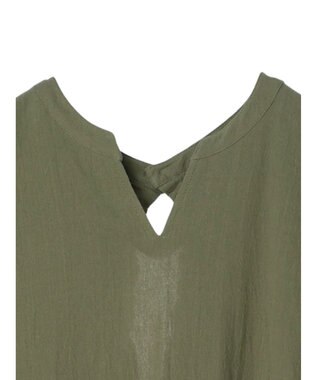 Green Parks ・ＥＬＥＮＣＡＲＥ　ＤＵＥ　バックリボンワンピース Khaki