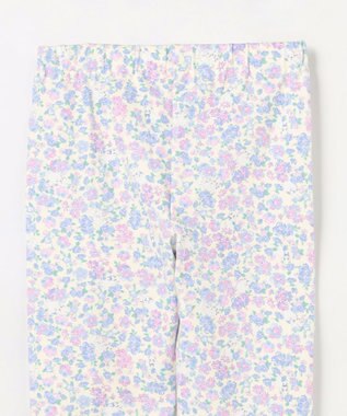 ANY KIDS 総柄フルレングス レギンス ネコ×花柄
