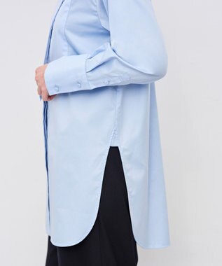 uncrave ブロードクロス ドレスシャツ サックス