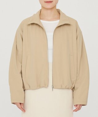 uncrave スムースタフタ パディングジャケット（uncrave STANDARD） ベージュ