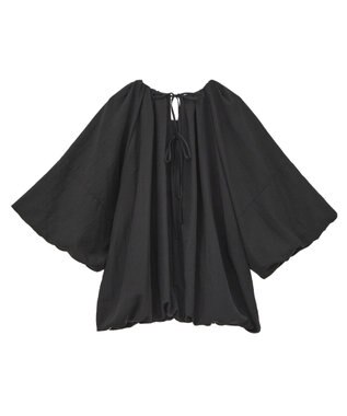 Green Parks ・ＥＬＥＮＣＡＲＥ　ＤＵＥ　バルーンブラウス Black