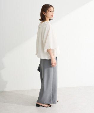 Green Parks ・ＥＬＥＮＣＡＲＥ　ＤＵＥ　バルーンブラウス Off White