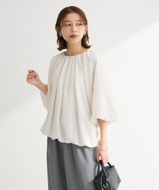 Green Parks ・ＥＬＥＮＣＡＲＥ　ＤＵＥ　バルーンブラウス Off White