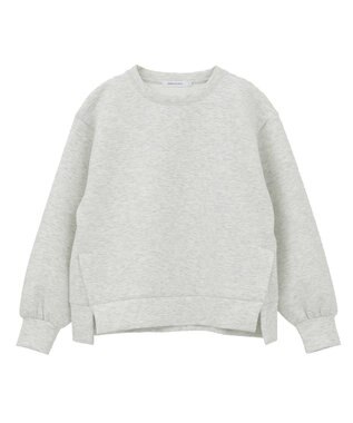 AMERICAN HOLIC サイドスリットダンボールプルオーバー Gray Mixture