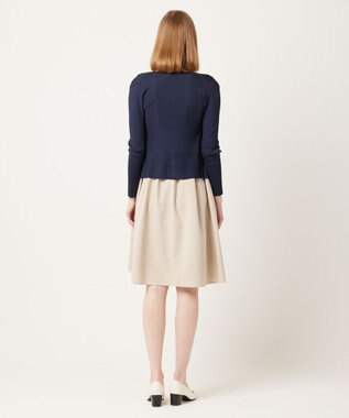 TOCCA 【洗える】AJISAI CARDIGAN カーディガン ネイビー系