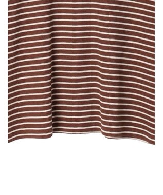 CRAFT STANDARD BOUTIQUE ボーダーワッフルプルオーバー Brown