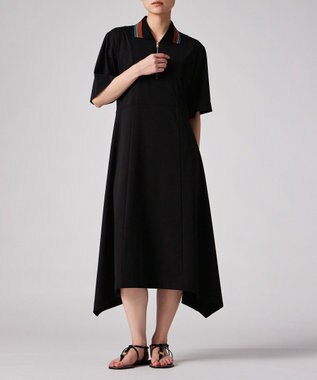 Paul Smith ストライプトリム 半袖ワンピース