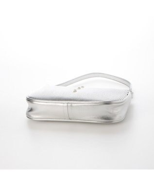 UNBILLION ペルケ perche / シーププリーツパール付き2wayショルダー シルバー