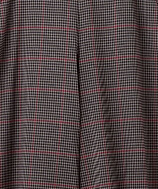 組曲 T/Rツイルストレッチ フレアパンツ ライトグレー系3