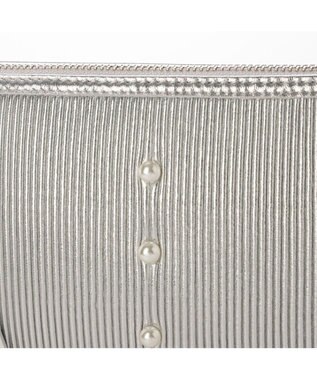 UNBILLION ペルケ perche / シーププリーツパール付き2wayショルダー シルバー