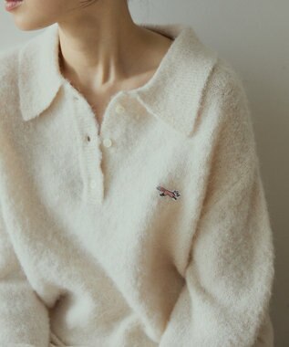 AMERICAN HOLIC PENNEY'Sニットポロシャツ Ivory