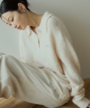 AMERICAN HOLIC PENNEY'Sニットポロシャツ Ivory