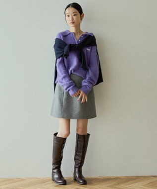 AMERICAN HOLIC PENNEY'Sニットポロシャツ Purple