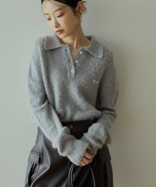 AMERICAN HOLIC PENNEY'Sニットポロシャツ Gray