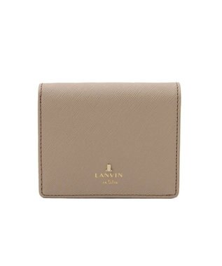 LANVIN en Bleu リュクサンブール 二つ折りコンパクト財布