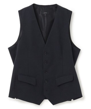 JOSEPH HOMME <3ピース対応> クールドッツストレッチ ジレ ネイビー系